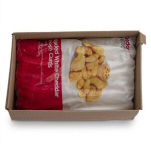 Breaded White Cheddar Cheese Curds | PKG