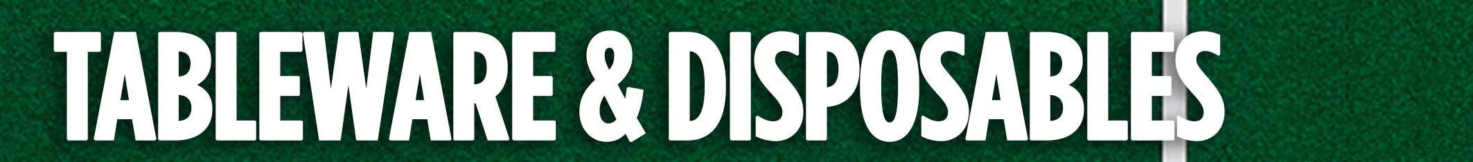 Tableware & Disposables tailgating header