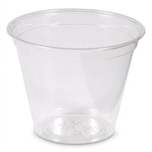9 oz. Clear Plastic Cups | RAW