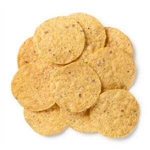 Yellow Round Tortilla Chips | RAW