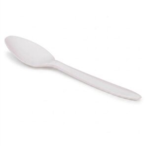 White Plastic Spoons | RAW