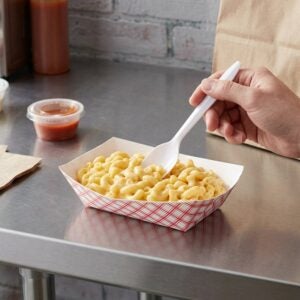 White Plastic Spoons | PWB