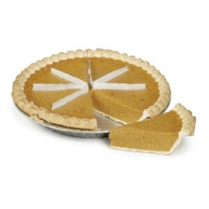 Pre-Sliced Pumpkin Pie | RAW